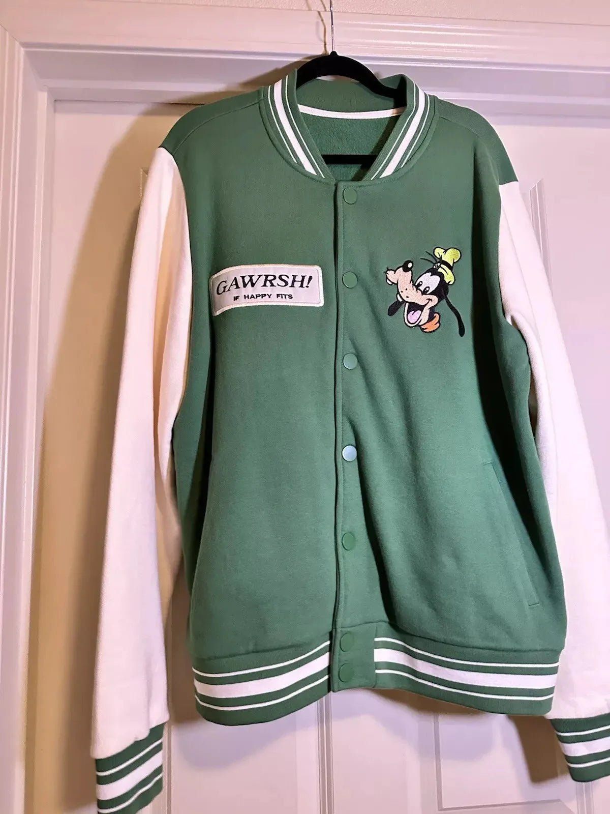 Goofy Gawrsh Varsity Green Jacket USA Jackets