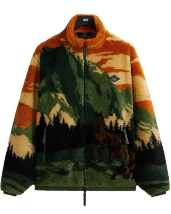 Travis Kelce Pinehurst Sherpa Jacket USA Jackets