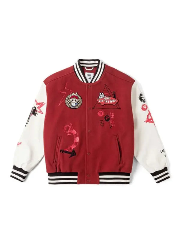 Vans The Monsters Labubu Varsity Jacket USA Jackets