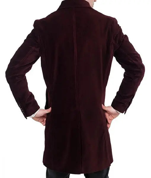 12th Doctor Who Maroon Coat USA Jackets