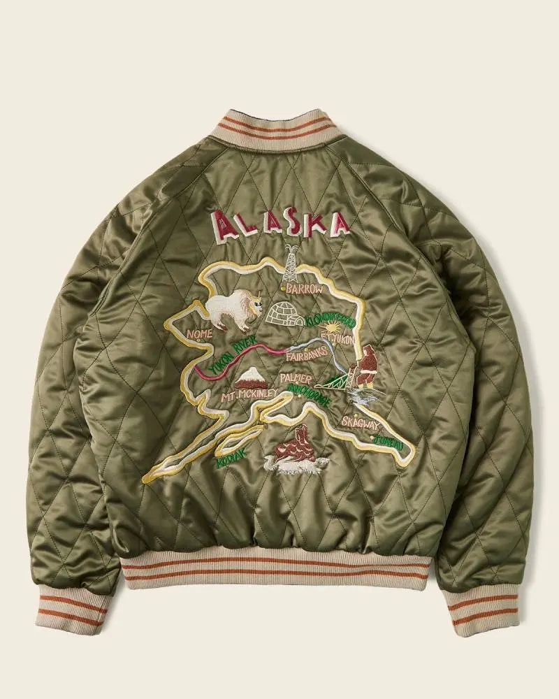 1950s Reversible Souvenir Jacket – Alaska USA Jackets