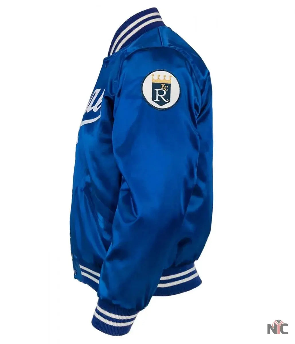 1969 Kansas City Royals Bomber Satin Jacket USA Jackets
