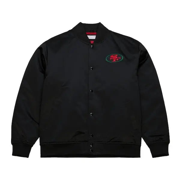 49ers Black Excellence Varsity Jacket USA Jackets