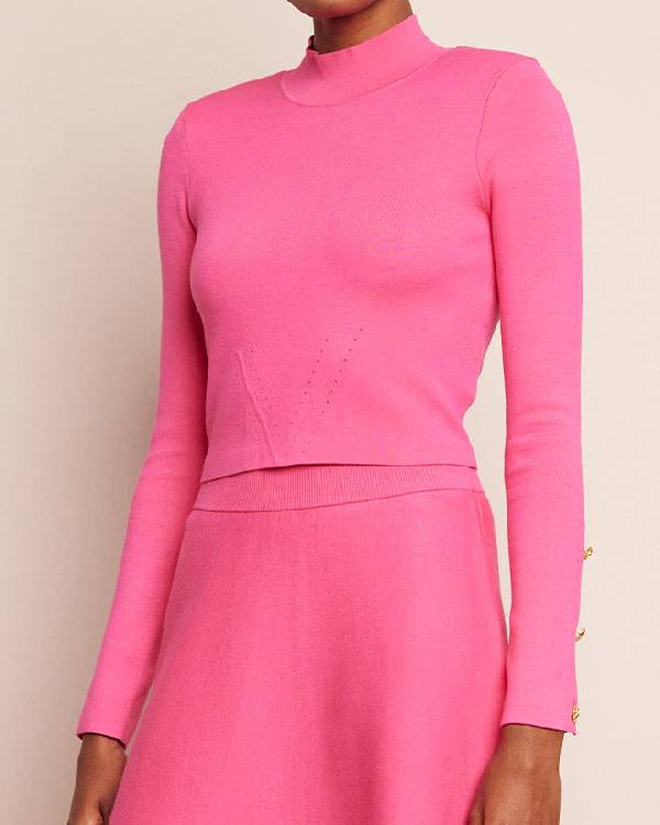Today Show Jenna Bush Hager Pink Top USA Jackets