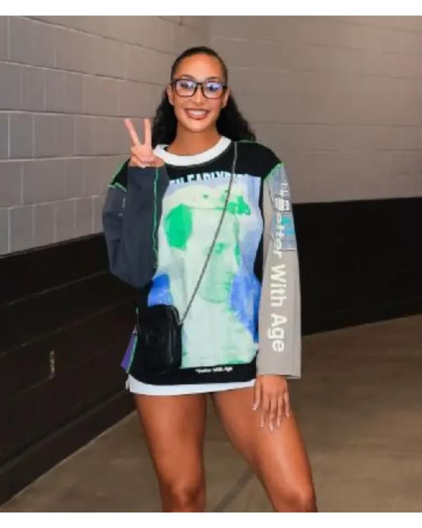 Aaliyah Nye Michelob ULTRA Arena 2025 Sweatshirt USA Jackets