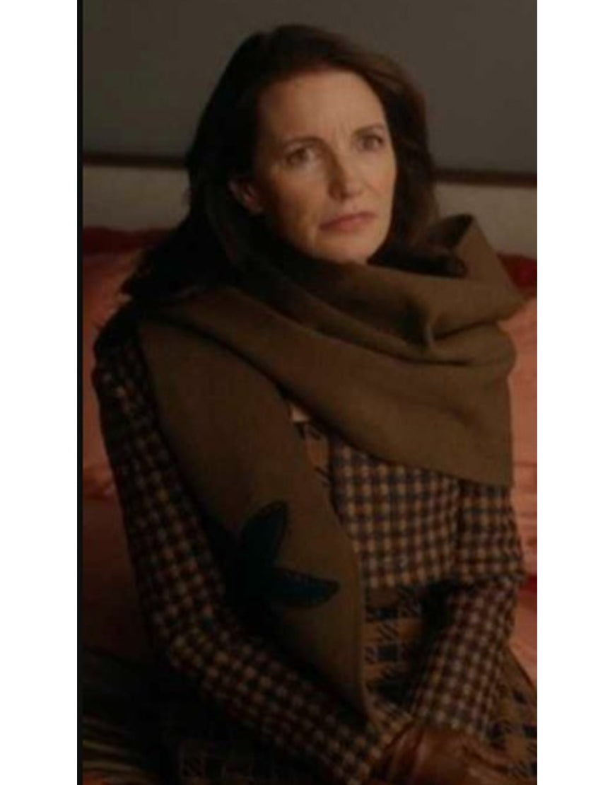 And Just Like That S03 Charlotte York Checked Orchid Jacket USA Jackets