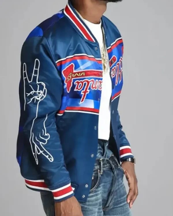 Atlanta Braves Usher x New Era Varsity Jacket USA Jackets