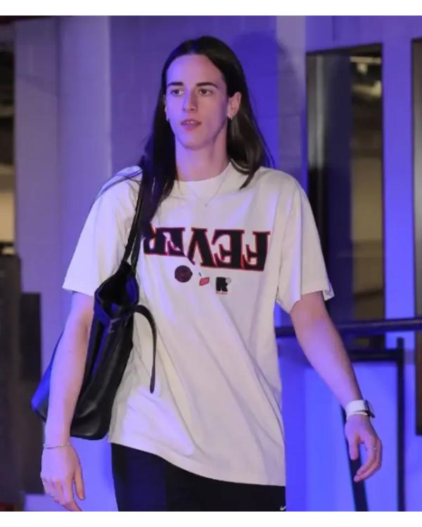 Caitlin Clark Indiana Fever Stranger Things Fever T-Shirt USA Jackets