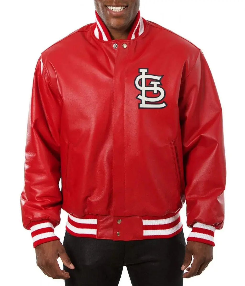 Cardinals St Louis Red Varsity Jacket USA Jackets