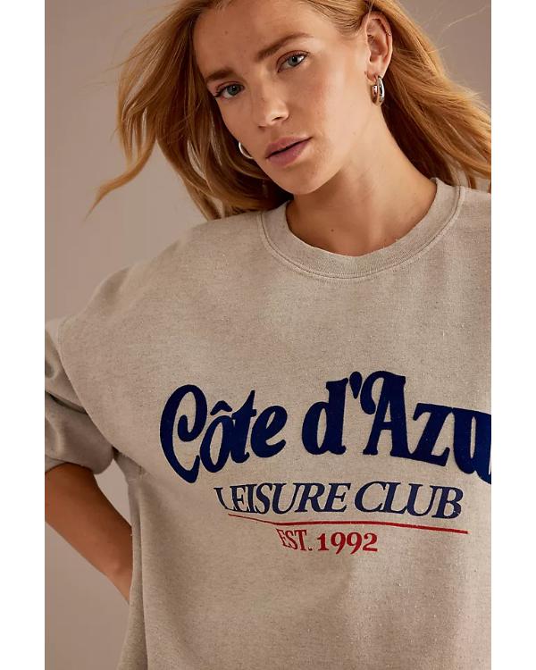 My Oxford Year 2025 Poppy Gilbert Crewneck Sweatshirt USA Jackets