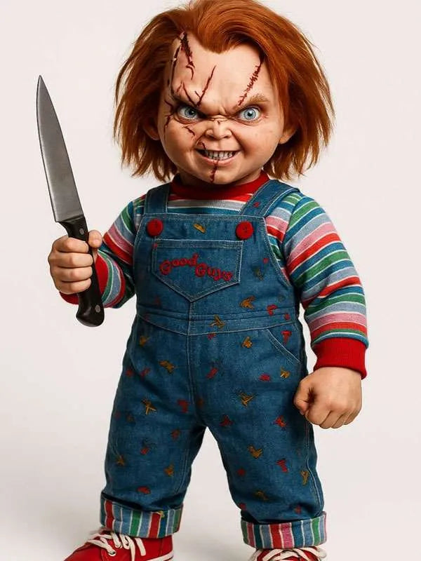 Chucky Costume Jumpsuit USA Jackets