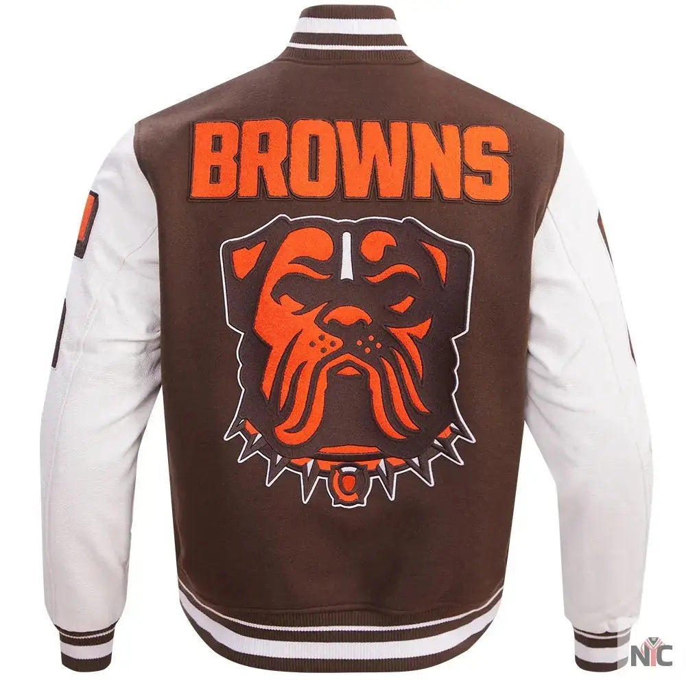 Cleveland Browns Mashup Varsity Jacket USA Jackets