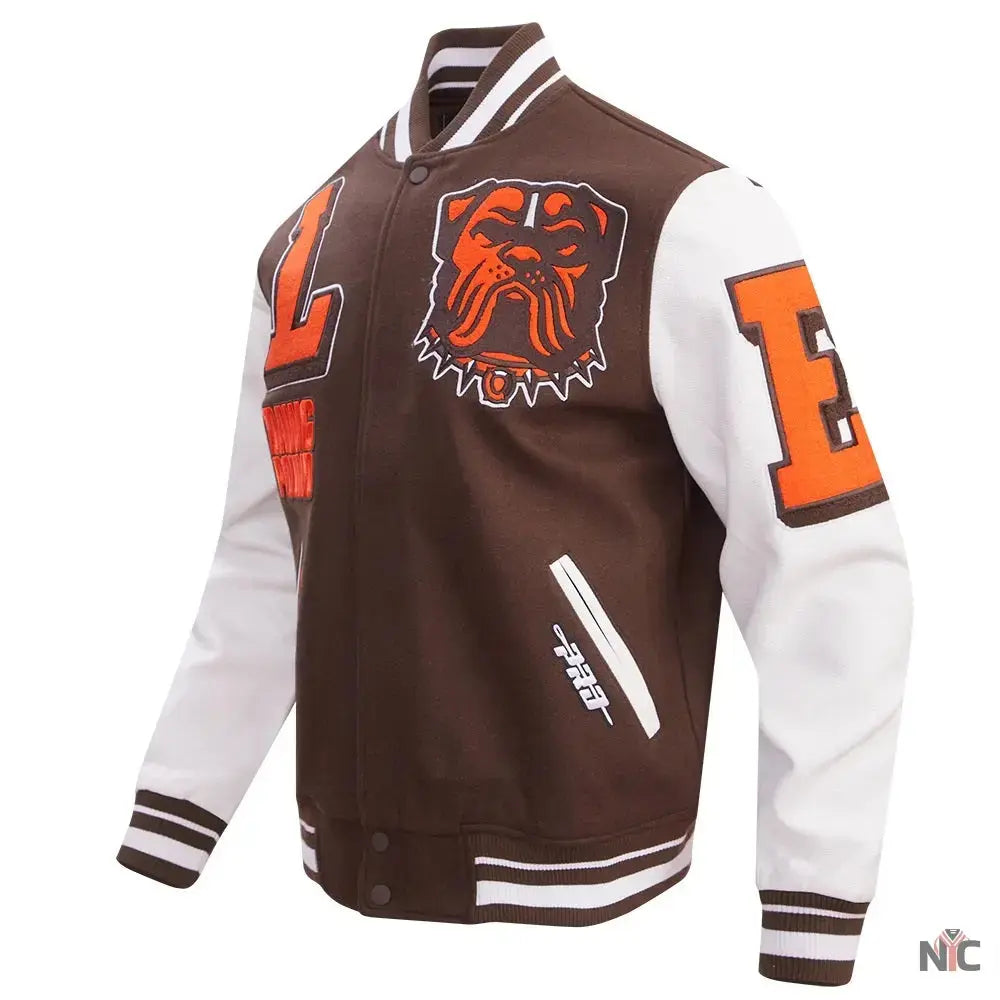 Cleveland Browns Mashup Varsity Jacket USA Jackets