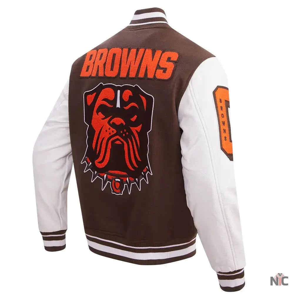 Cleveland Browns Mashup Varsity Jacket USA Jackets