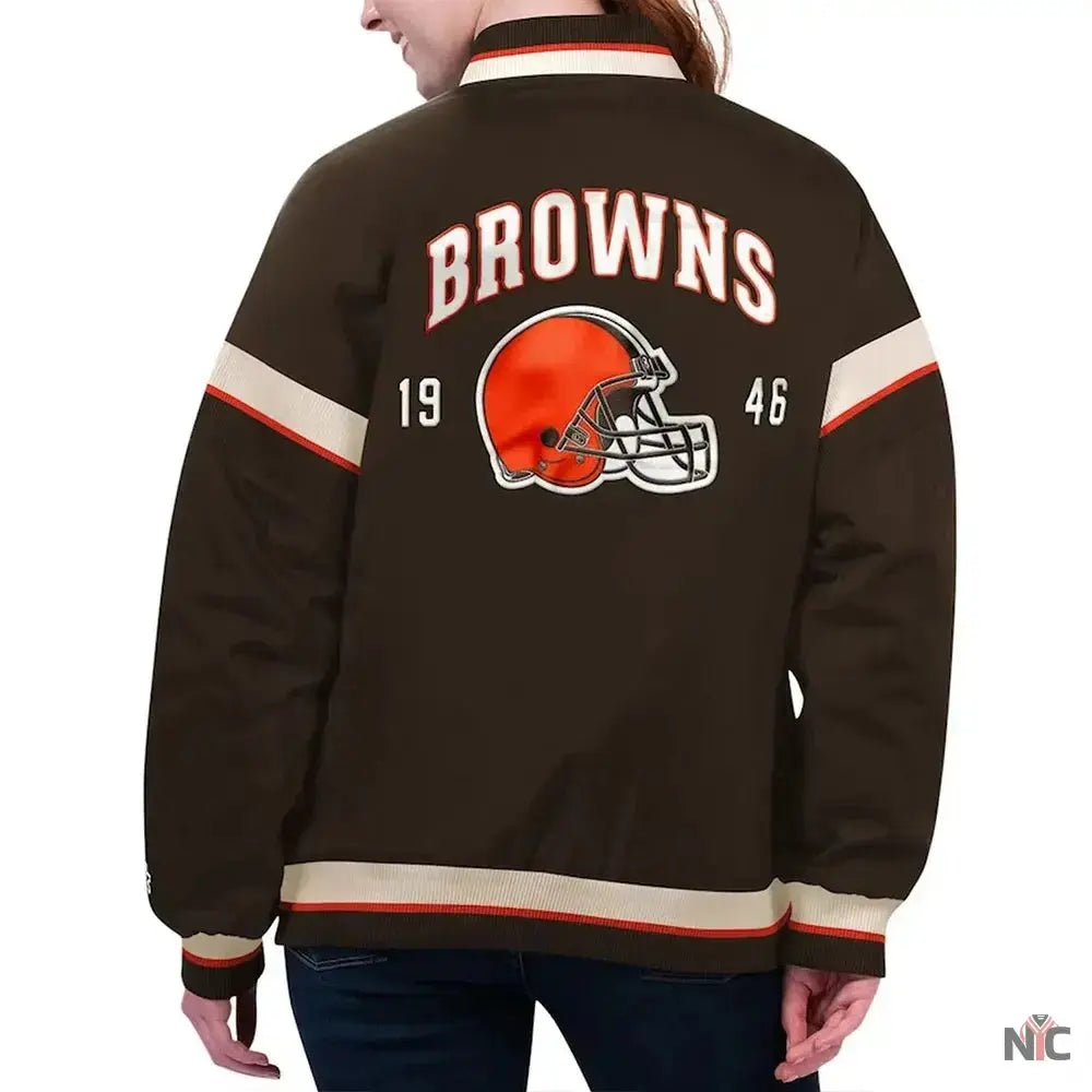 Cleveland Browns Tournament Varsity Jacket USA Jackets