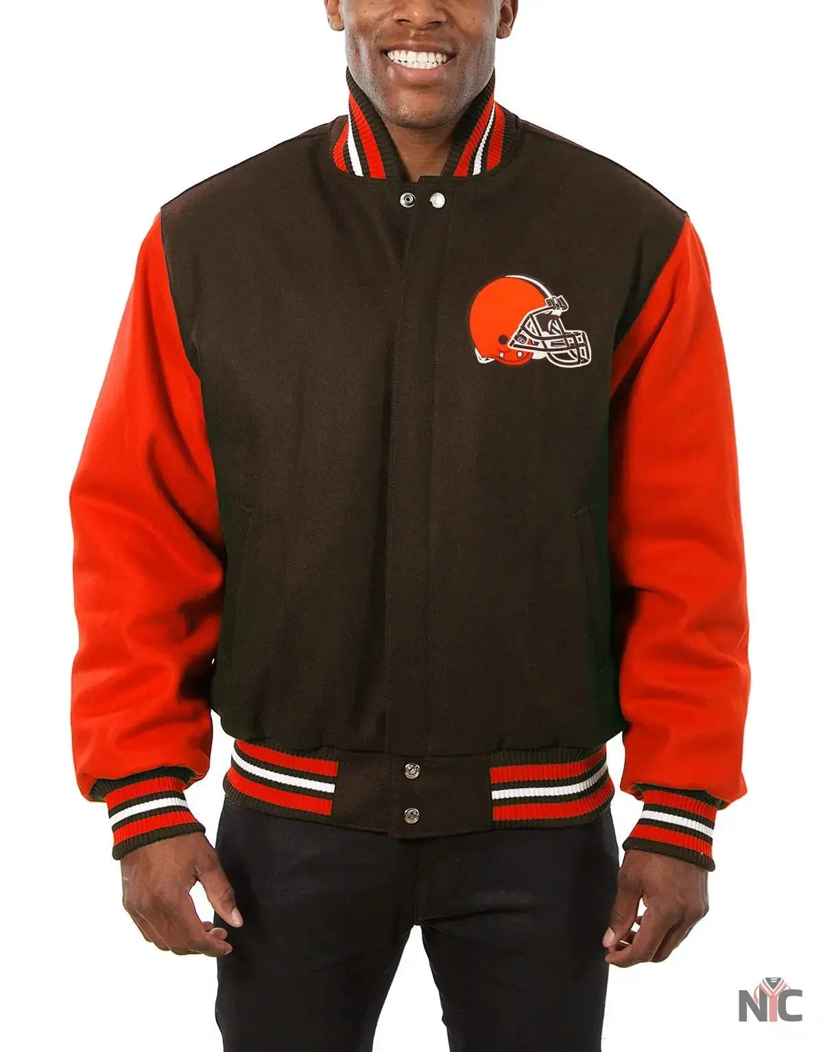 Cleveland Browns Varsity Wool Jacket USA Jackets