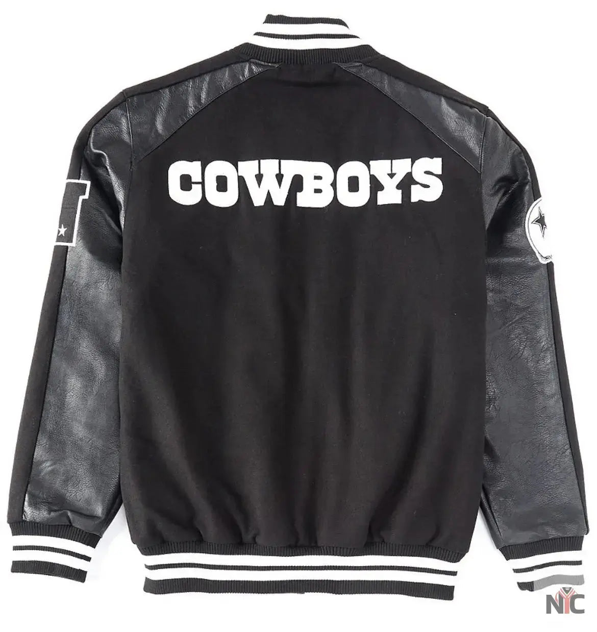 Dallas Cowboys Black Quicksnap Varsity Jacket USA Jackets