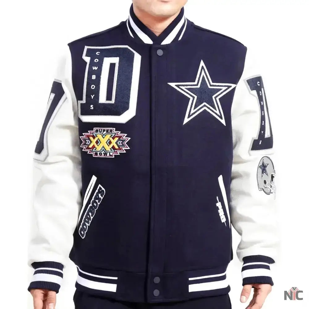 Dallas Cowboys Football Team Players Varsity Jacket USA Jackets