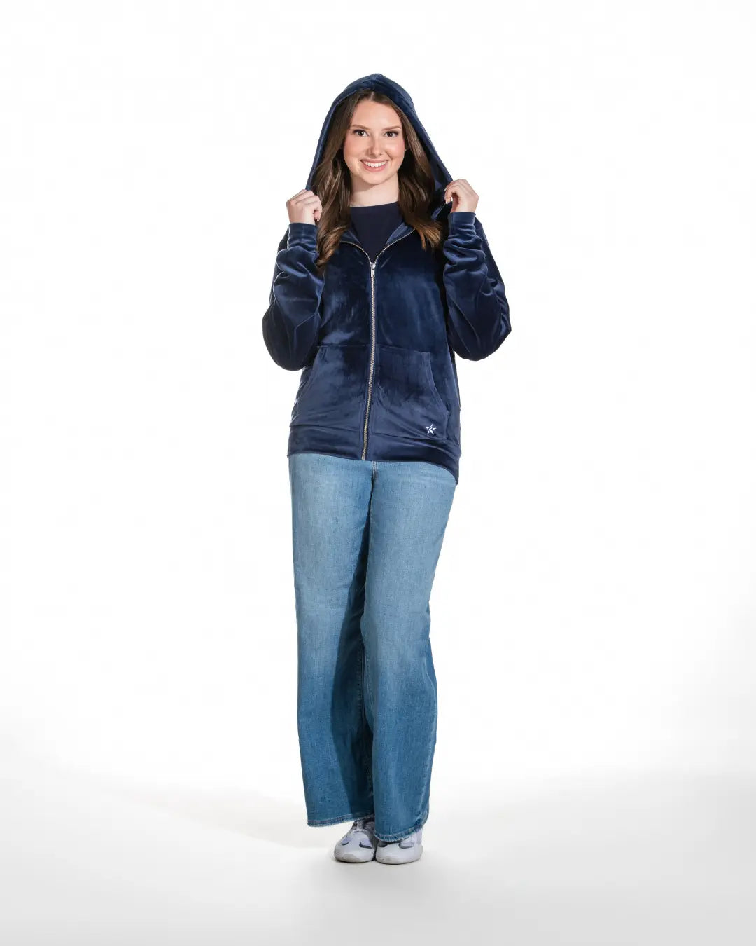 Dallas Cowboys Cheerleader Navy Blue Hoodie USA Jackets
