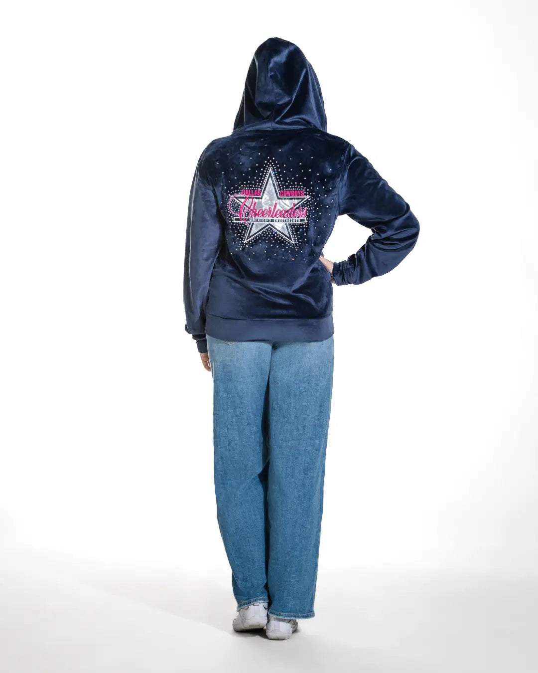 Dallas Cowboys Cheerleader Navy Blue Hoodie USA Jackets