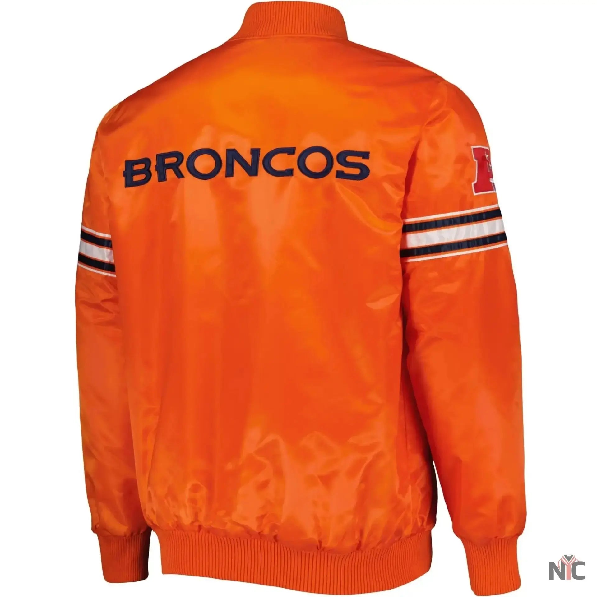 Denver Broncos Football Team Players Orange Varsity Jacket USA Jackets