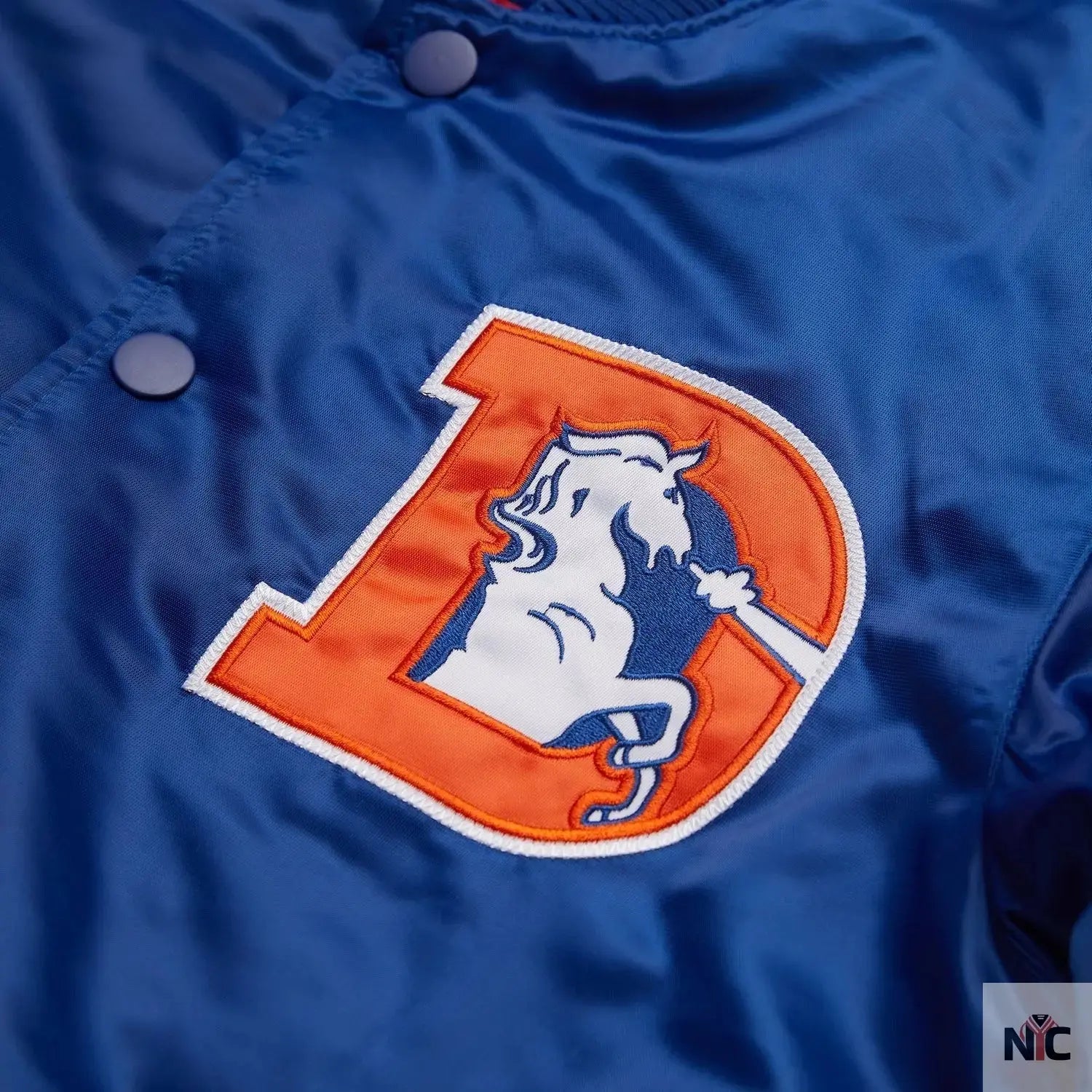 Denver Broncos Satin Varsity Jacket USA Jackets