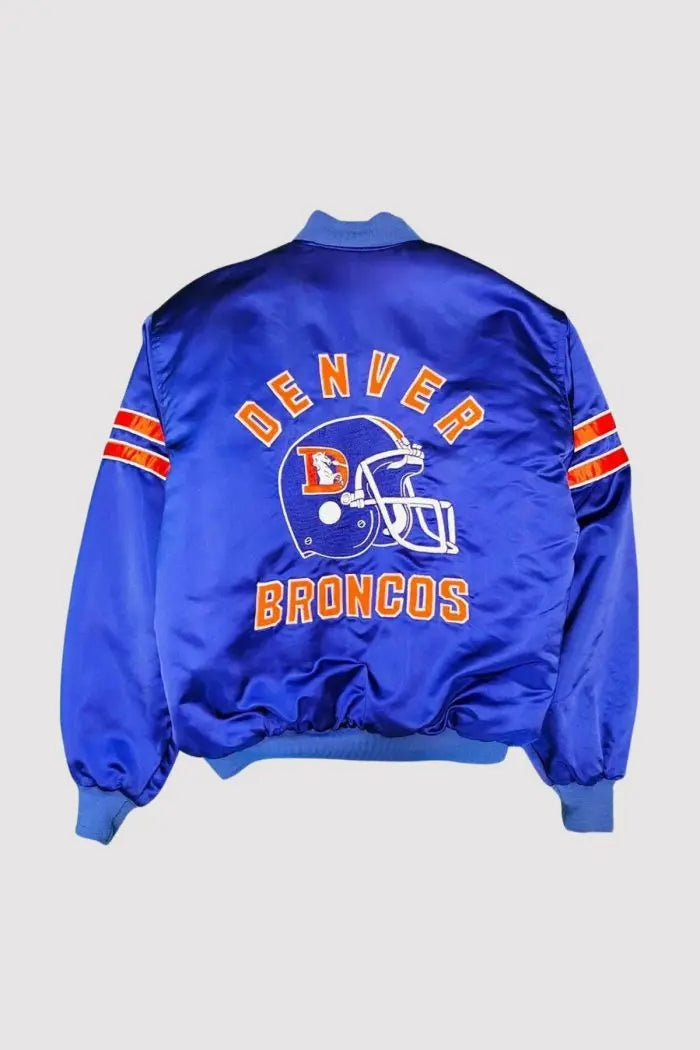Denver Broncos 80’s Royal Blue Varsity Jacket USA Jackets