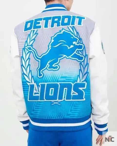 Detroit Lions Remix Wool Varsity Jacket USA Jackets