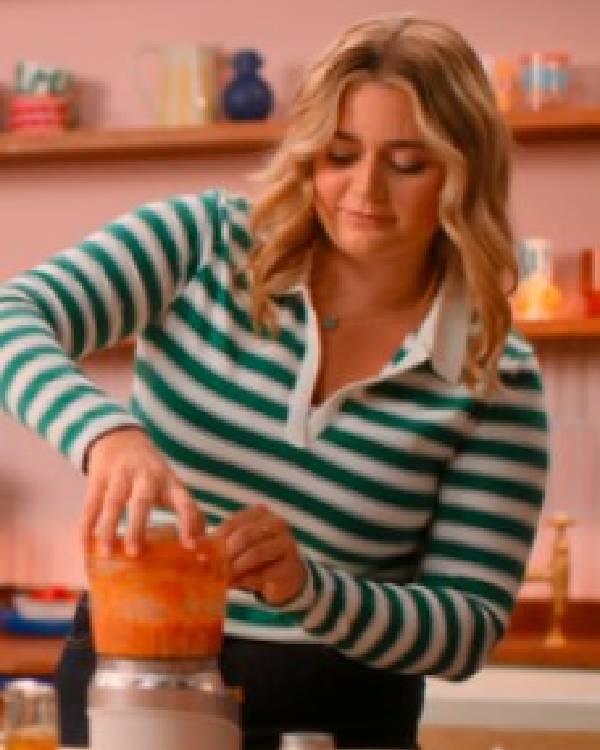 Dish It Out Tilly Ramsay Striped Top USA Jackets