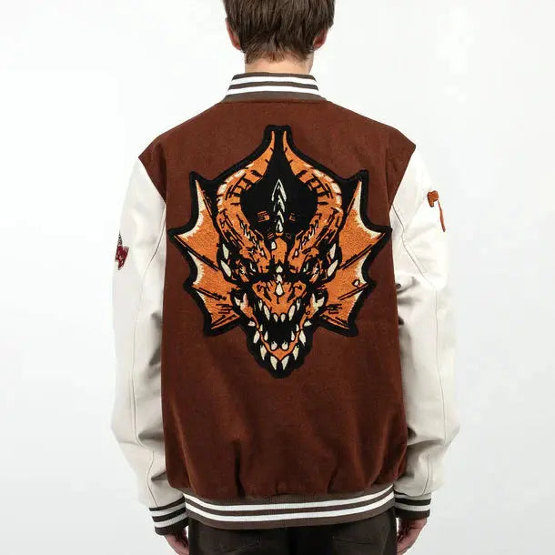 Dungeons & Dragons Red Dragon Varsity Jacket USA Jackets