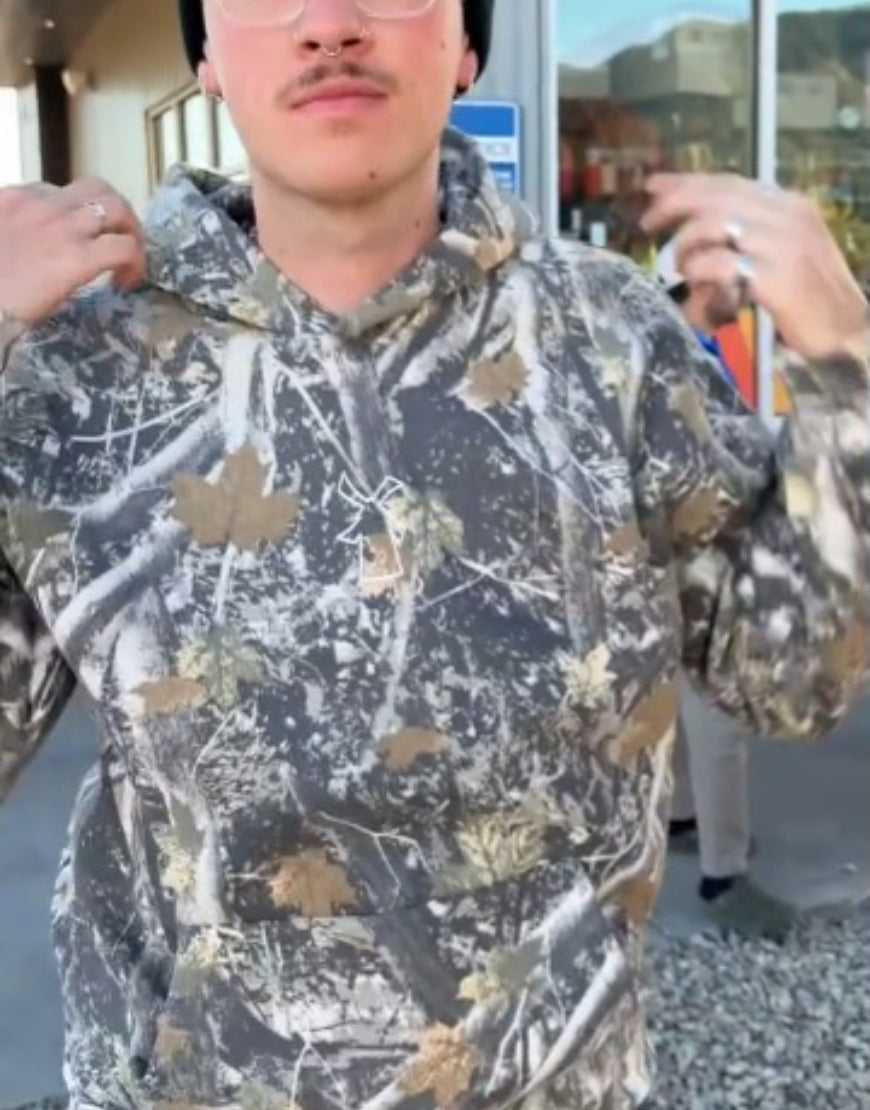 Dutch Bros Camo Hoodie USA Jackets