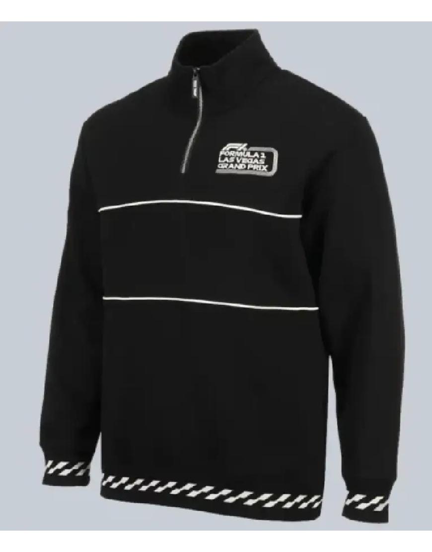 Formula 1 Las Vegas Grand Prix Black Sweatshirt USA Jackets