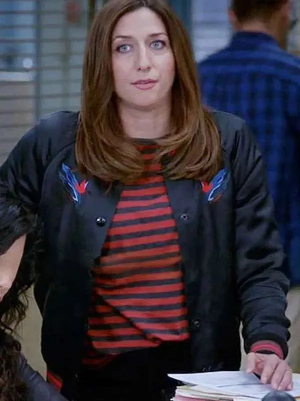 Gina Linetti Brooklyn Nine-Nine Black Bomber Jacket USA Jackets