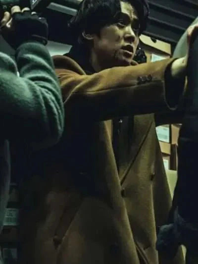 Gong Myoung Mercy for None Brown Wool Coat USA Jackets