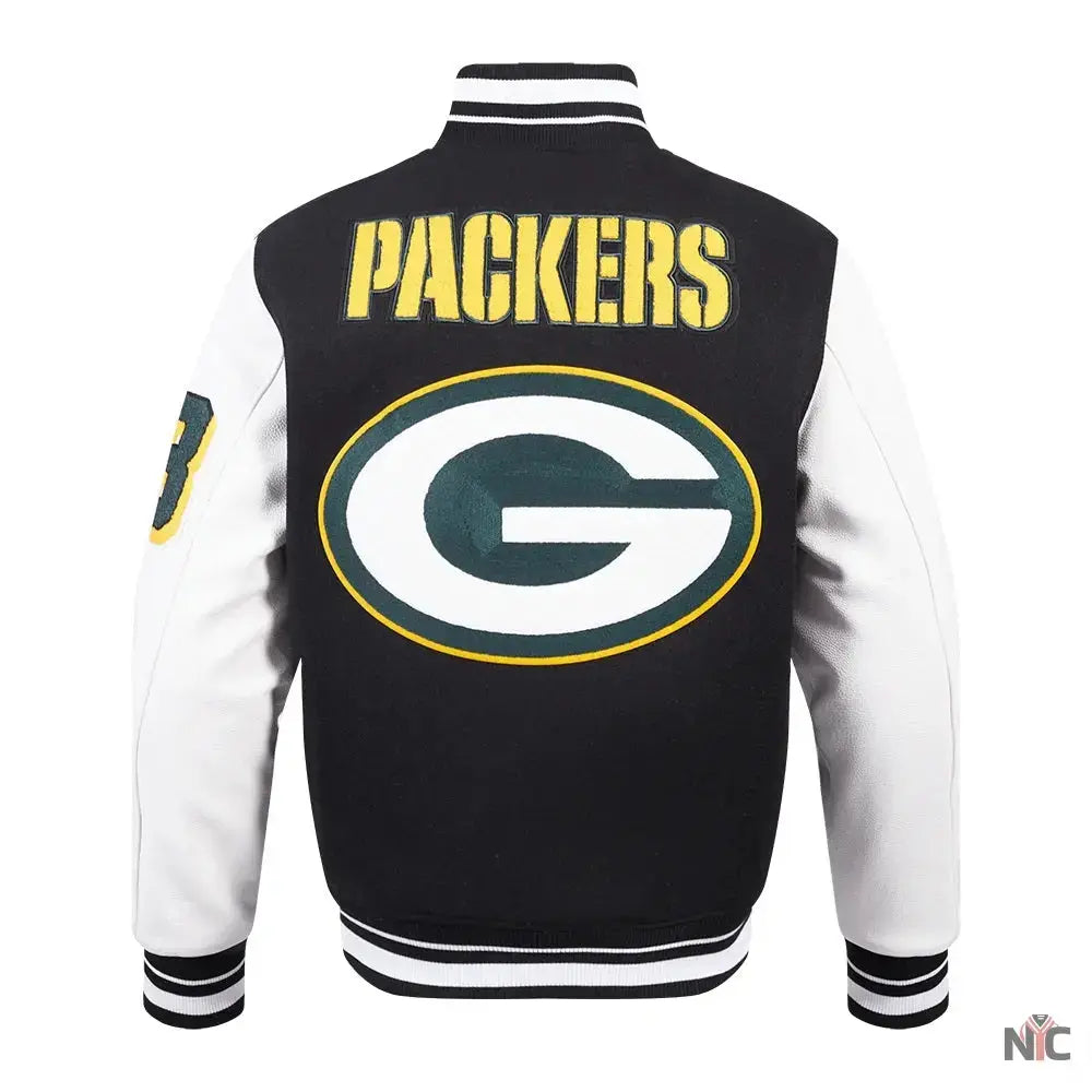 Green Bay Packers Mashup Varsity Jacket USA Jackets