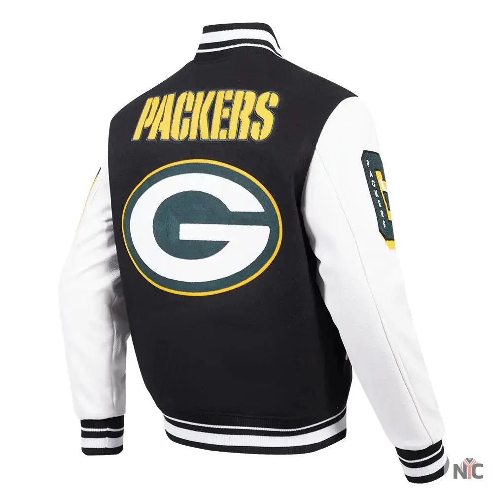 Green Bay Packers Mashup Varsity Jacket USA Jackets