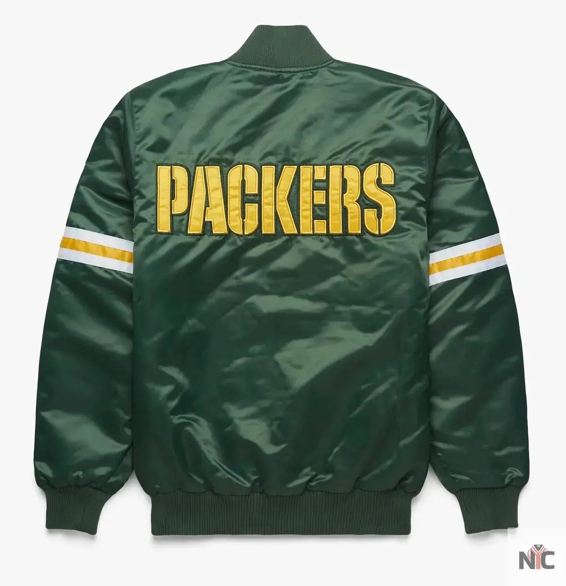 Green Bay Packers Satin Varsity Jacket USA Jackets