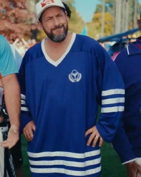 Happy Gilmore 2 Adam Sandler Blue Jersey USA Jackets