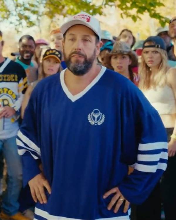 Happy Gilmore 2 Adam Sandler Blue Jersey USA Jackets