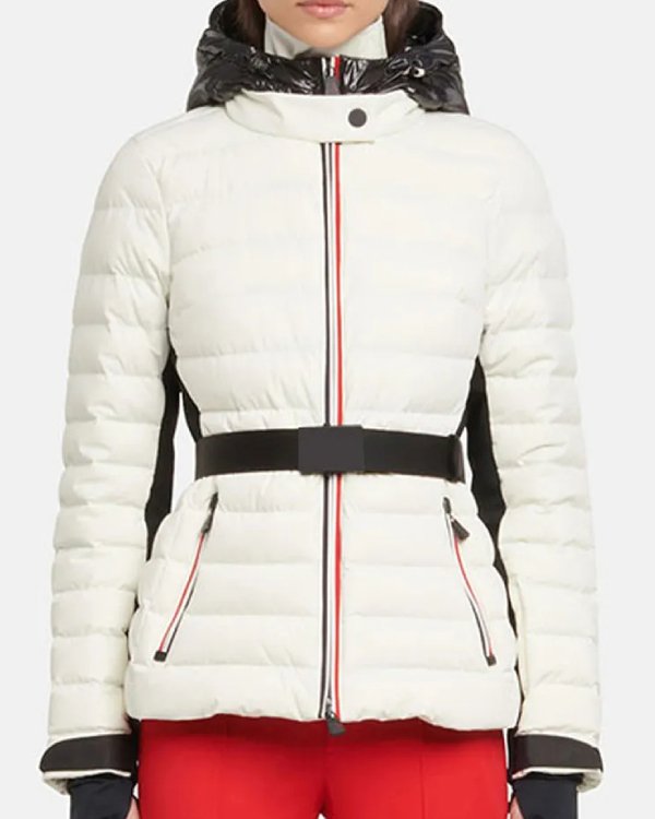 Heart Of Stone 2023 Gal Gadot White Puffer Jacket USA Jackets