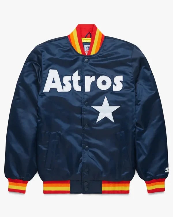 Homage X Starter Astros Satin Jacket USA Jackets