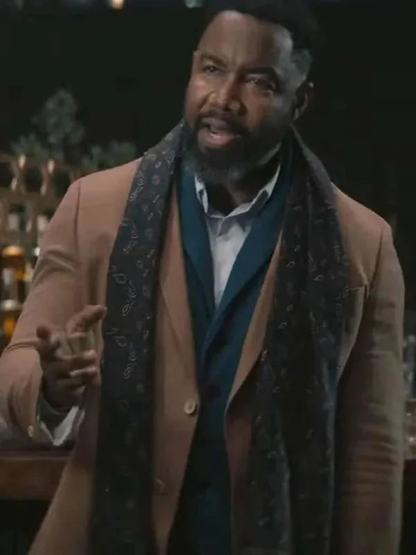 Michael Jai White Hostile Takeover Brown Blazer USA Jackets