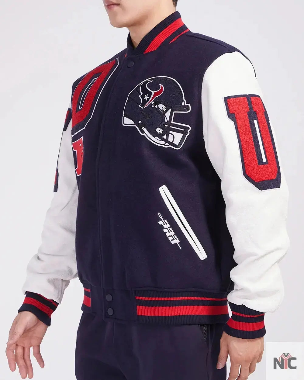 Houston Texans Mashup Varsity Jacket USA Jackets