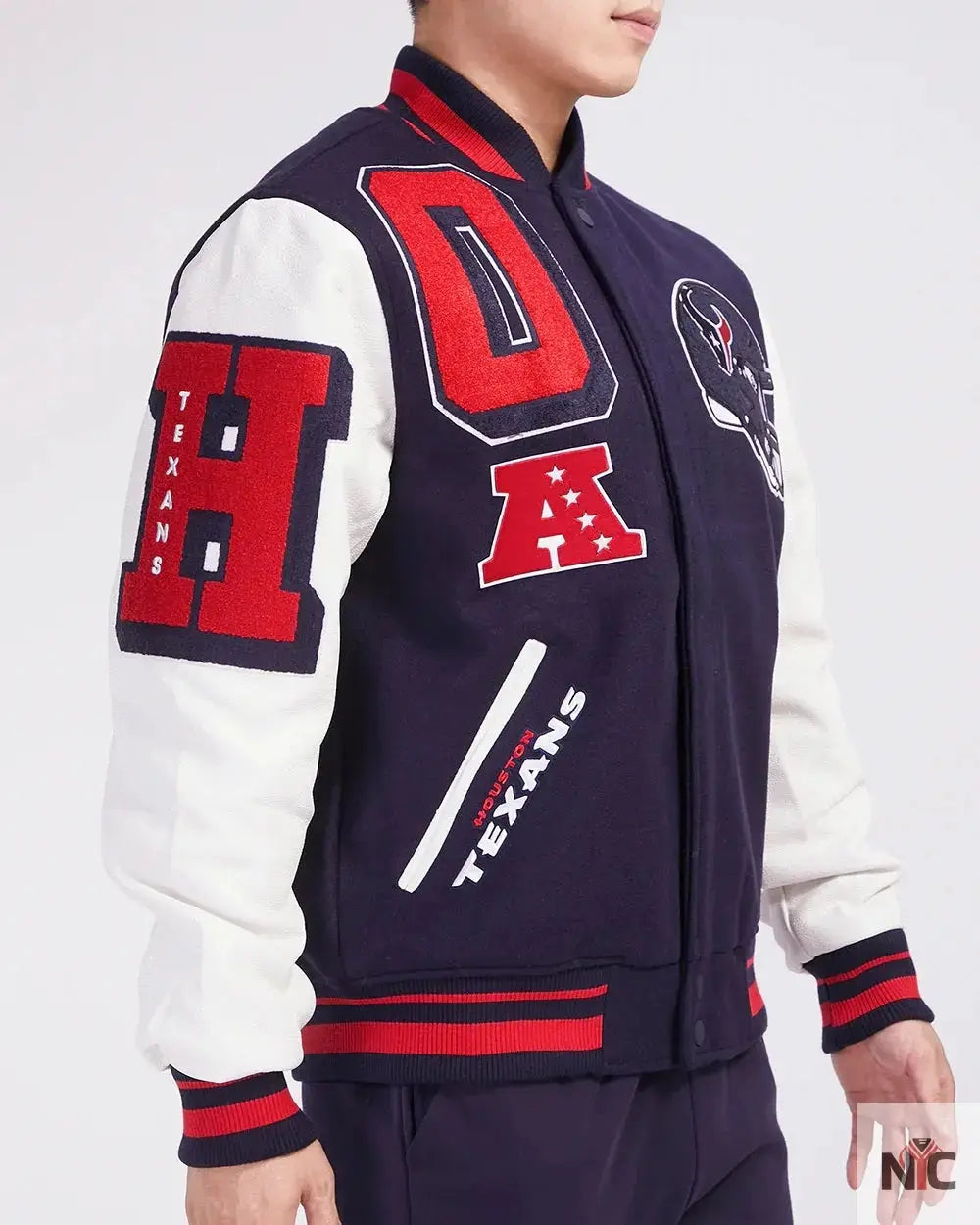Houston Texans Mashup Varsity Jacket USA Jackets