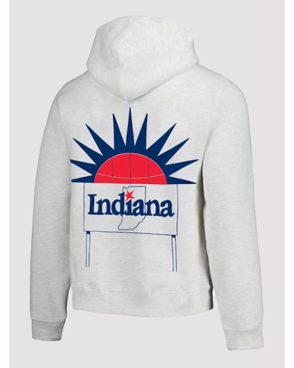 Indiana Fever Round21 Grey Rise Hoodie USA Jackets