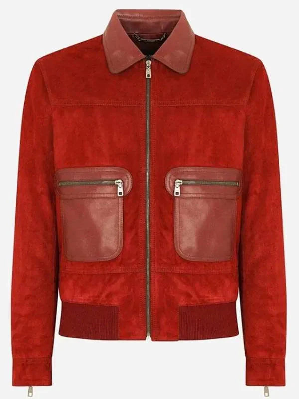 Joe Burrow Suede Leather Jacket USA Jackets