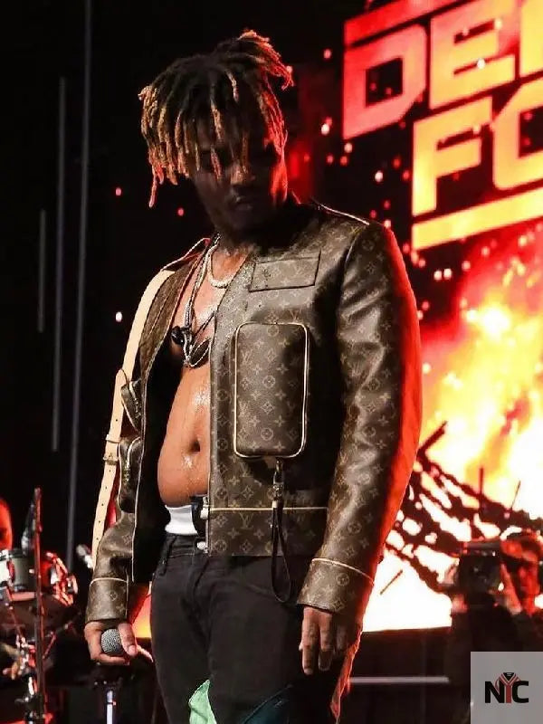 Juice Wrld Louis Vuit­ton Jacket USA Jackets