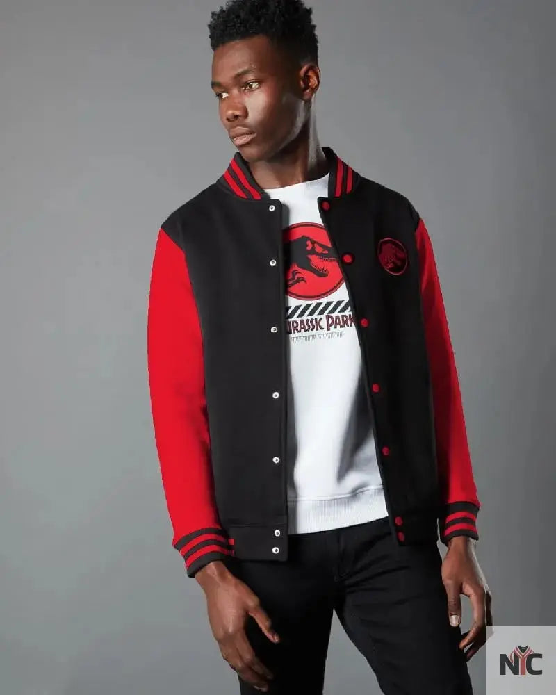 Jurassic Park Priimal Limited Variant Ranger Logo Unisex Varsity Jacket USA Jackets