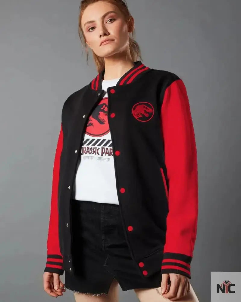 Jurassic Park Priimal Limited Variant Ranger Logo Unisex Varsity Jacket USA Jackets
