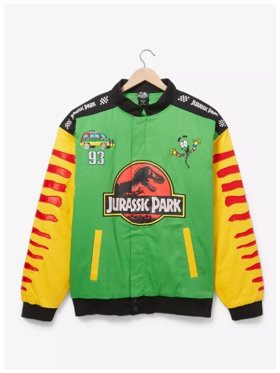 Jurassic Park Jeep Racing Jacket USA Jackets